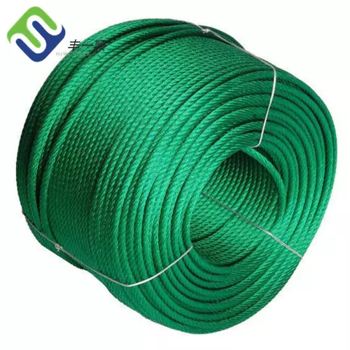 4 Strand PP Combination Wire Rope 16mm High Strength Anti UV With Steel