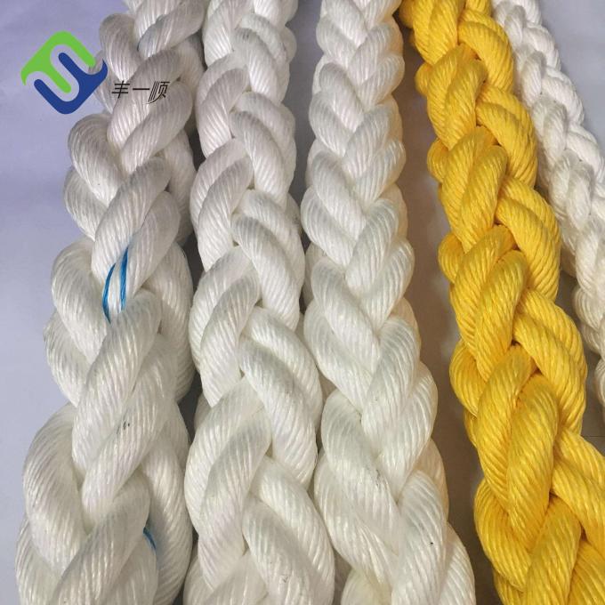 Boat Mooring 8 Strand PP Rope Polypropylene 50mm For Fishing Industry 2