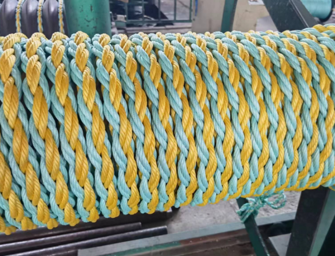40mm 44mm 48mm 8 Strand Polypropylene Combination Wire Rope For Cable ...