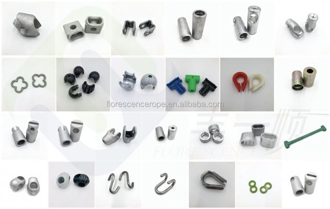 16mm*500m Polyester Combination Rope For Playground Outdoor Climbing Net 5