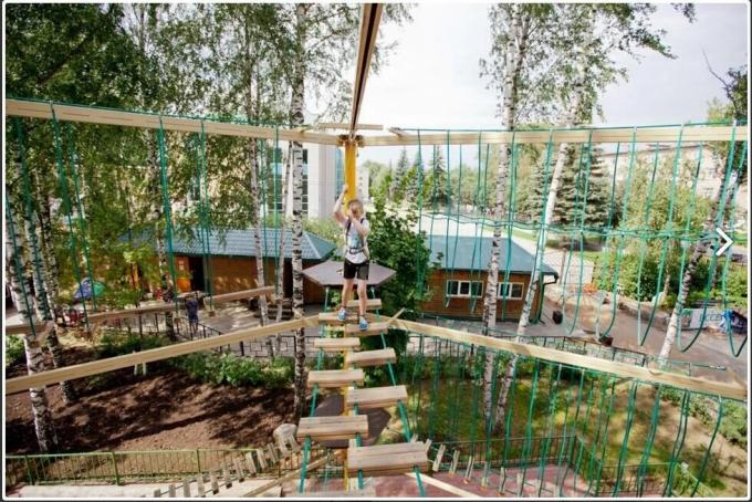 16mm 6 strand PET or PP outdoor combination playground rope for climbing net 12