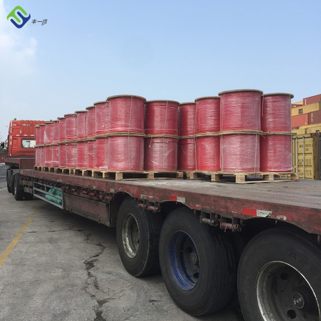 16mm 6 strand PET or PP outdoor combination playground rope for climbing net 18