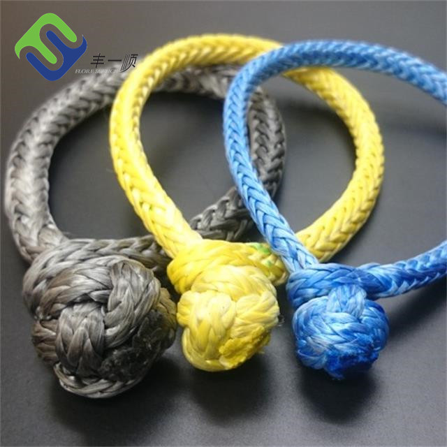 Braided HMPE Fiber Rope 12 Strand UHMWPE Rope UHMWPE Marine Rope 19