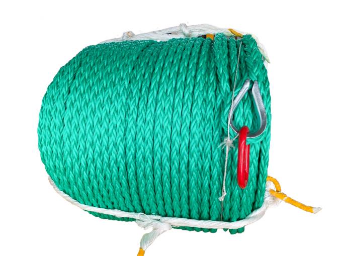 8 Strand Braided 1000m Length PP Combination Rope With Steel Wire For Deep Sea 3