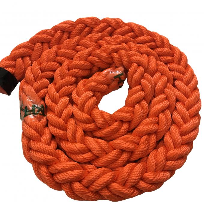 80mm 60mm Ships Mooring Rope Polyester Boat Marine Ropes 8 Strand 2