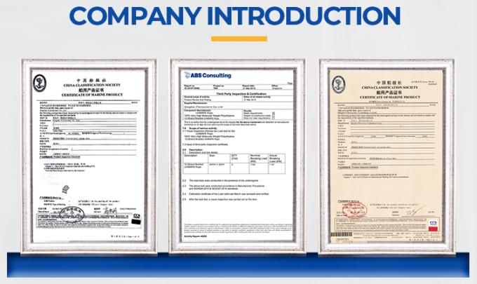 White 53mm 8 Strand Polyester Boat Hawser Laid Fibre Towing Mooring Strong Rope For Marine Use 11