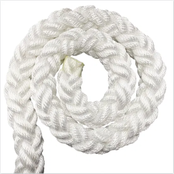 Long Floating Ropes 88mm 220M Coil Marine Hawser Mooring PP Rope 8 Strands Polypropylene ...