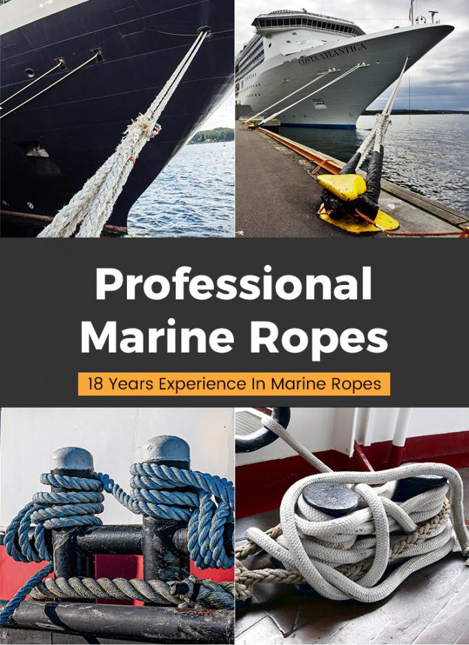 Double Braided Nylon Mooring Rope Marine Anchor / Tow 2"X220m 4