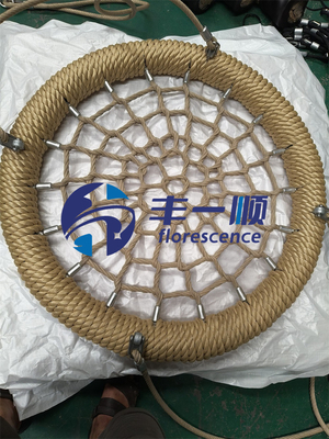 Florescence 100cm High Grade Outdoor Playground Bird Nest Swing With Customized Color