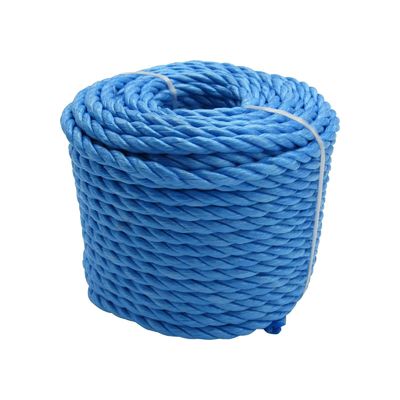 6mm UV Resistant Waterproof 3 Strand PP Rope - High Strength Polypropylene Twist Rope for Logistics