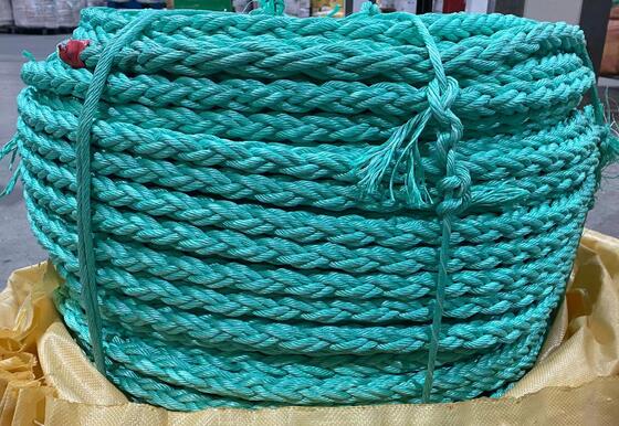 22mm-32mm High MBL UV Resistant Floating 8 Strand PP Rope for Marine and Aquaculture