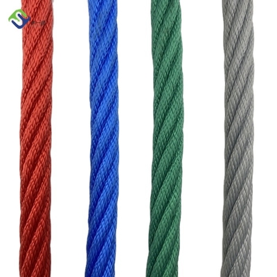 UV Resistant Combination Wire Rope 6 Strand 16mm Polyester Customized