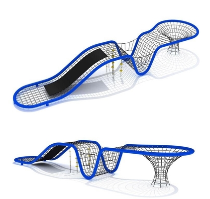 Playground Commercial Outdoor Rope Climbing Net With Customized Design