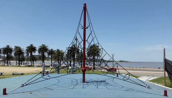 Playground Commercial Outdoor Rope Climbing Net With Customized Design