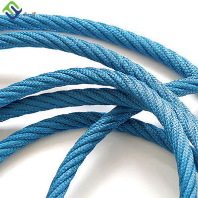 6 Strand Combined Rope 16mm PP Combination Wire Rope For Fishing