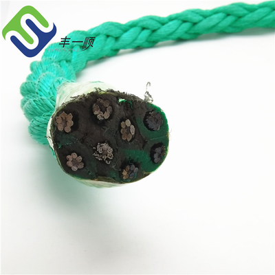 8 Strand PP Combination Rope For Trawling Mooring Security Work