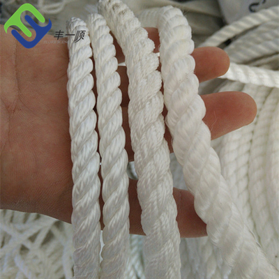 19mmx220m 3 Strand Twisted Nylon Marine Anchoring Rope With High Breaking Load