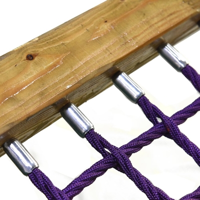 150cm*80cm 6 Strand Polyester Combination Rope Playground Hammock Swing