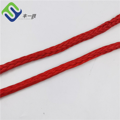 High Strength Colored Spectra Rope Ship Mooring UHMWPE Rope 12 Strand