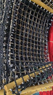 4 Strand Polyester Combination Rope Hammock 2*1.2m For Kids Outdoor Playground