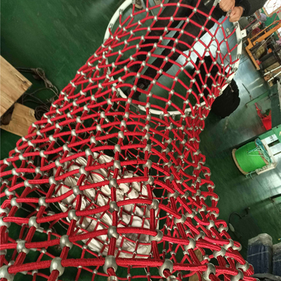 Large Cone Climbing Net Children Playground For Commercial Park