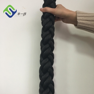 8 Strand High Strength Braided Polyester Marine Rope 48mm Mooring Rope