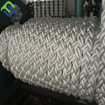 Rope Polyester White 8 Strand Polyester Rope Polyester Mooring Rope