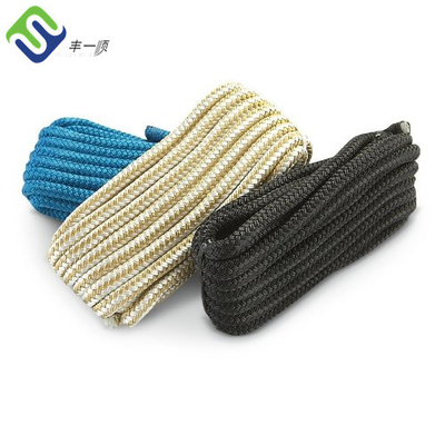 Double Braided Customized Mutifilament Polyamide Nylon Rope 12mm For Yachting Rope