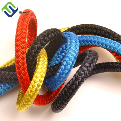Double Braided Customized Mutifilament Polyamide Nylon Rope 12mm For Yachting Rope