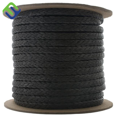 Boat 12 Strand UHMWPE Rope Synthetic UHMWPE Tow Rope 18mm For Marine