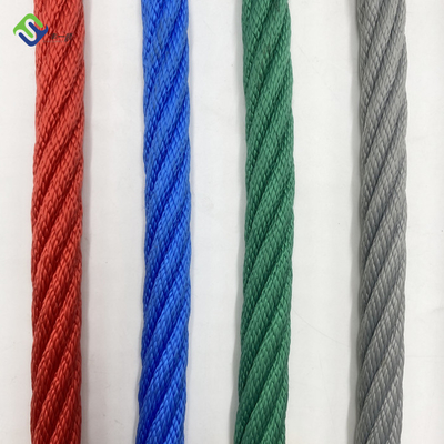 Customized Color 16mm Polyester Combination Playground Rope for Climbing Rope Net