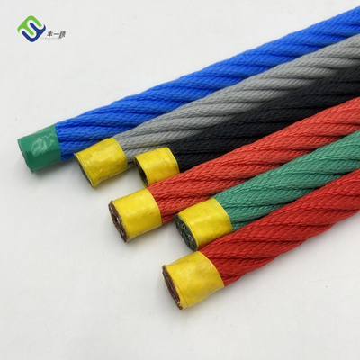 Customized Color 16mm Polyester Combination Playground Rope for Climbing Rope Net