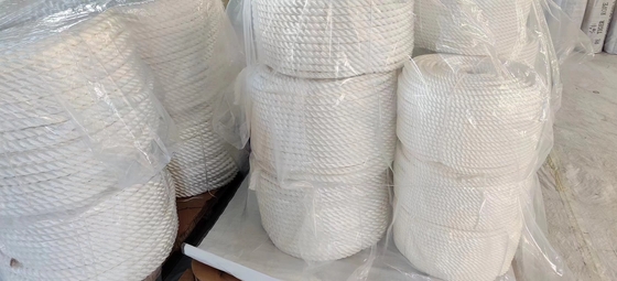 19mmx220m 3 Strand Twisted Nylon Marine Anchoring Rope With High Breaking Load