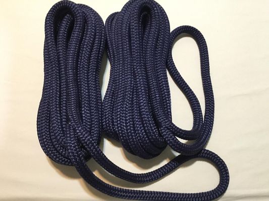 UV Resistant Double Braided Marine Rope High Strength Dock Mooring Rope for Boats and Yachts