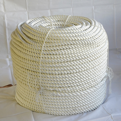 Waterproof 3 Strand Nylon Rope for Commercial Fishing and Dock Mooring