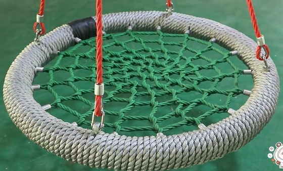 Customized 100cm Swing Net Bird Nest Swing Playground Swing For Children