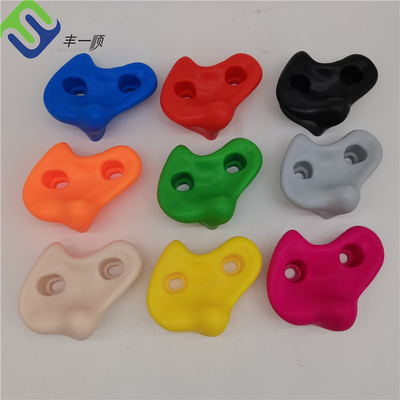 Multicolor Plastic Climbing Grips For Children Playground Climbing Wall
