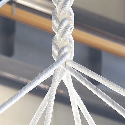 56mm/64mm/76mm 8 Strand Polyester Marine Mooring Rope With High MBL