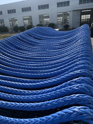 40mm Diameter 12 Strand UHMWPE Marine Rope with Highest Strength to Weight Ratio for Floating Heavy Duty Towing & Mooring