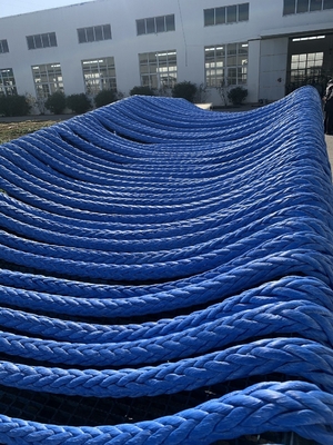 Floating 12 Strands Braided UHMWPE Ropes Spectral Synthetic HMPE Rope 14mm 16mm