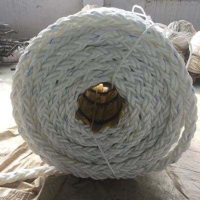 Waterproof Lightweight Chemical Resistant 8 Strand PP Rope for Marine Cargo Lashing