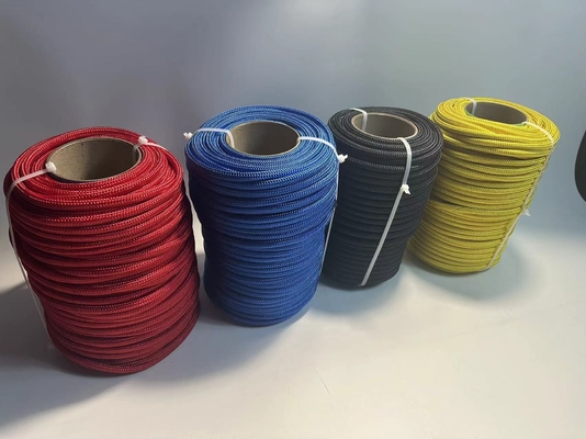 Double Braided Polyester Cover 12 Strand Uhmwpe Rope 48mmx500m
