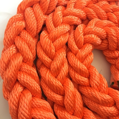 8 Strand PP Polyester Mixed Marine Mooring Tails Rope 64mm 72mm 80mm With 11m Length