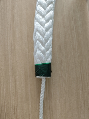 8 Strand PP Polyester Mixed Marine Mooring Tails Rope 64mm 72mm 80mm With 11m Length