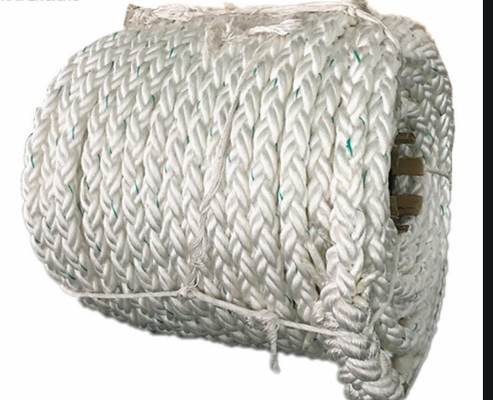 64mm 8 Strand Braided PP Multifilament Marine Mooring Floating Rope