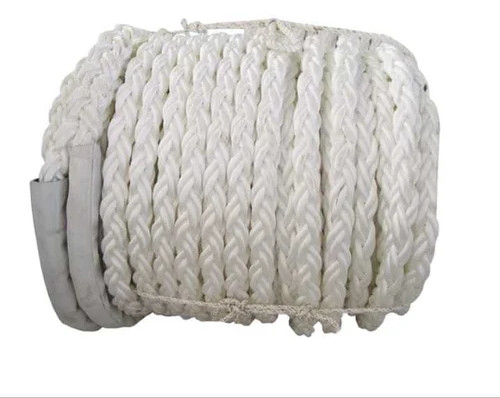 64mm 8 Strand Braided PP Multifilament Marine Mooring Floating Rope