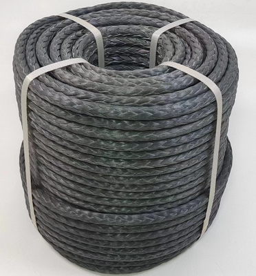 Custom Pre Stretch UHMWPE Marine Rope 12 Strand 48mm HMPE Ship Mooring Rope