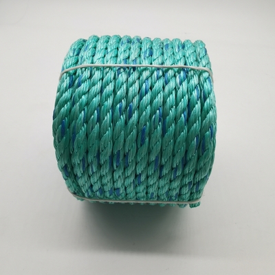 UV Stabilized High Abrasion Resistance Rot Resistant 3-Strand Polypropylene Rope for Commercial and Aquaculture Fishing