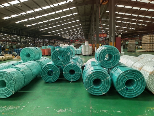 UV Stabilized High Abrasion Resistance Rot Resistant 3-Strand Polypropylene Rope for Commercial and Aquaculture Fishing