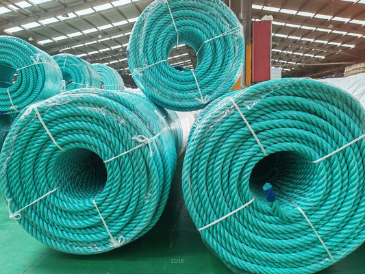 Custom High Quality Strong Strength 16-18 mm 8 Strand Polyester Rope for Marine Mooring